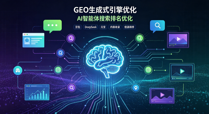 集宁市GEO 浪潮来袭：生成式引擎优化崛起，创作者争抢豆包、DeepSeek、元宝智能体流量入口