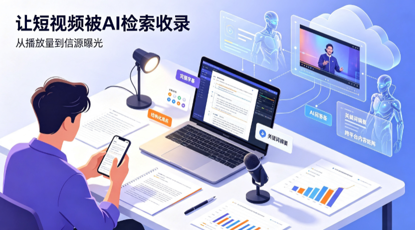 集宁市短视频创作者新必修课：吃透 GEO 优化，让抖音内容被豆包、DeepSeek、元宝智能体收录